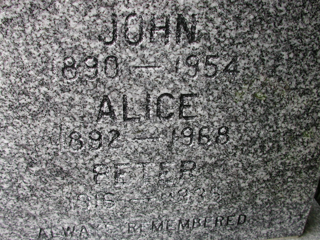 Headstone